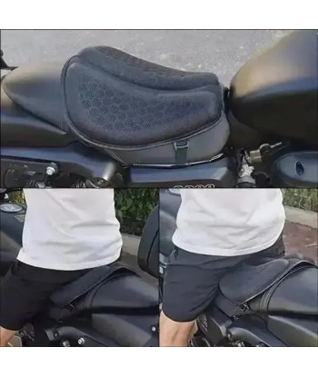 Coussin de selle confort gel moto Fin de série