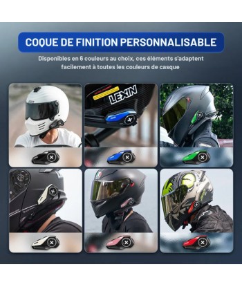 Intercom moto Lexin G2P -6 pilotes 50% de réduction en Octobre 2024