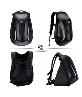 Sac à dos moto carbone- RocksBiker rembourrage situé sous