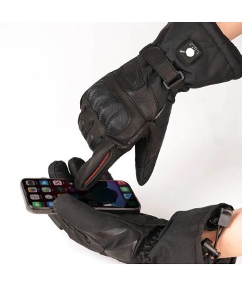 Gants Moto Chauffants Homologué - HEATRIDE™ basket pas cher