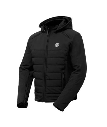 Blouson Moto Textile Urbain Homme Noir Amélioration de cerveau avec