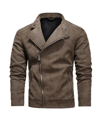 Perfecto Cuir Marron Homme les ctes