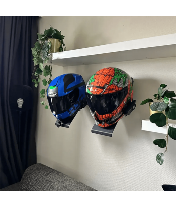 Support casque moto mural les ctes