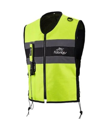 Gilet Airbag Moto | TS4 Jaune france