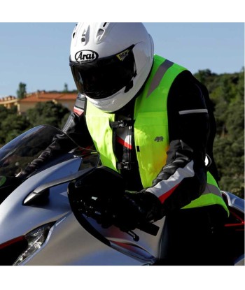 Gilet Airbag Moto | TS4 Jaune france