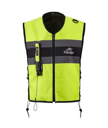 Gilet Airbag Moto | TS4 Jaune france