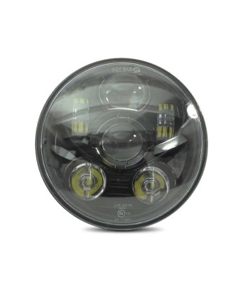 Phare avant LED motos, 5.75 pouces + support - Set Compatible Harley Davidson Dyna Sportster Softail commande en ligne