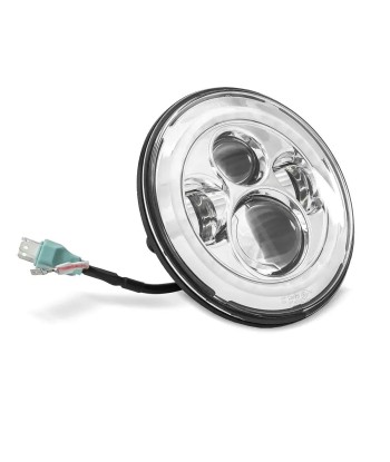 Phare LED 7" compatible Harley Davidson - Chrome Comparez plus de prix