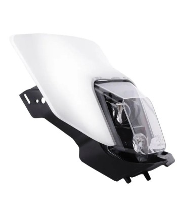 Projecteur LED moto + plaque pour Husqvarna FE 250 / 350 XDURE GP1 DRL ECE blanc pas cher 