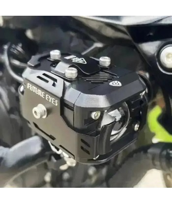 Phare Additionnel moto LED -  Interrupteur Sans fil le concept de la Pate a emporter 