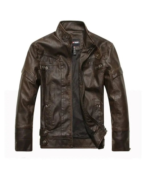 Veste Cuir Homme style Cafe racer vente chaude votre 