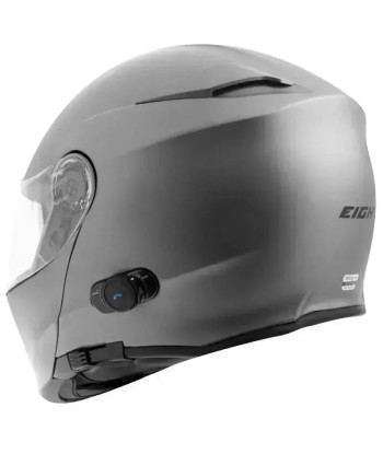 Casque Moto Modulable Bluetooth - Gris En savoir plus