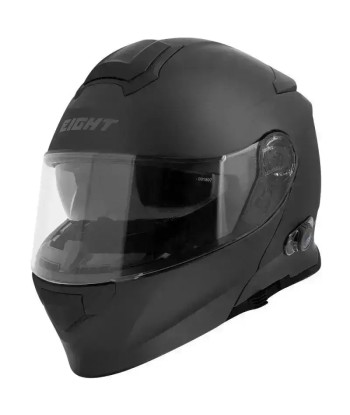 Casque Moto Bluetooth intégré - Noir outlet