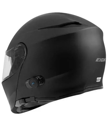 Casque Moto Bluetooth intégré - Noir outlet