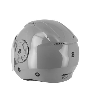 Casque jet gris Nardo- S749 Twister vous aussi creer 