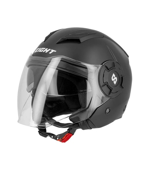 Casques Jet moto Noir Mat -  S749 Twister Véritable concentré