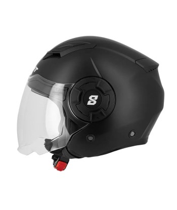 Casques Jet moto Noir Mat -  S749 Twister Véritable concentré