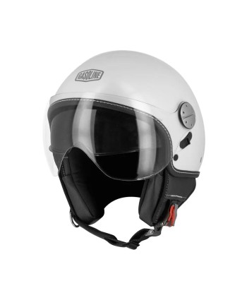 Casque jet moto blanc Comparez plus de prix