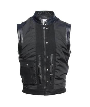 Veste en cuir Sons of Anarchy soldes