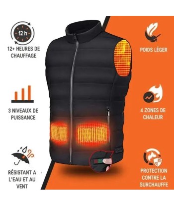 Gilet chauffant moto polaire | JACKHEAT™ vente chaude votre 