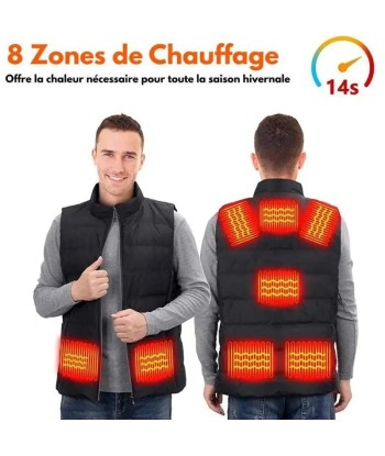 Gilet chauffant moto polaire | JACKHEAT™ vente chaude votre 