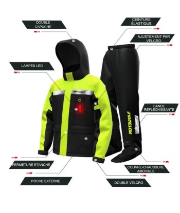 Tenue de pluie moto| GS2 Jaune 50-70% off 