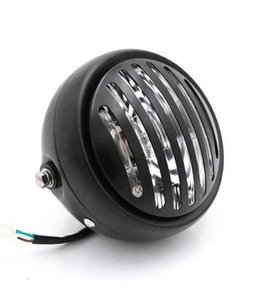 Phare rond moto avec grille Voir les baskets