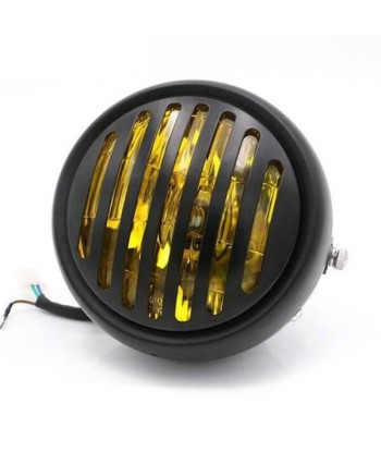 Phare rond moto avec grille Voir les baskets