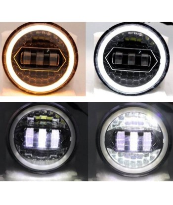 Phare rond moto led livraison et retour toujours gratuits