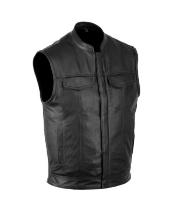 Gilet cuir harley davidson - SOA Paris Déstockage Promo