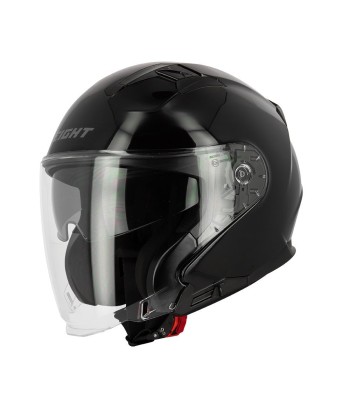 Casque jet Noir Brillant - S771 paiement sécurisé