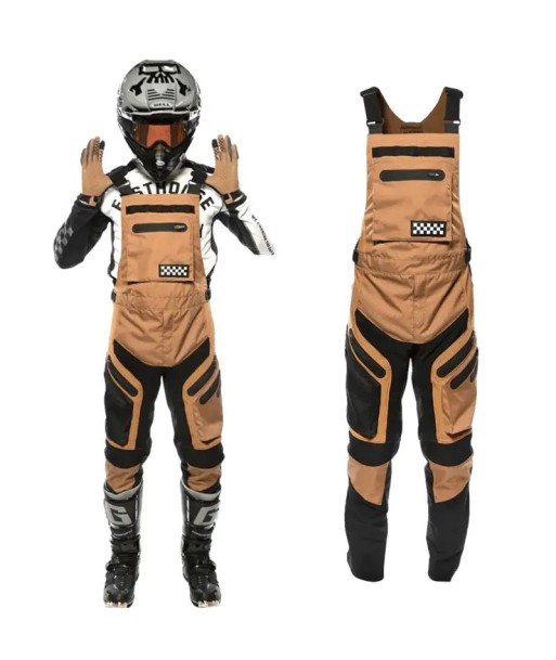 Tenue motocross vintage en linge