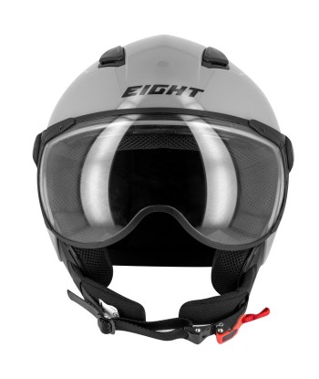 Casque aviateur JET moto  - Gris S779 LEOV de technologie