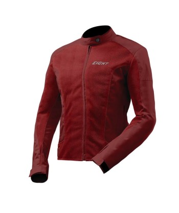 Blouson été moto femme  - Aérow Flow Bordeaux les muscles