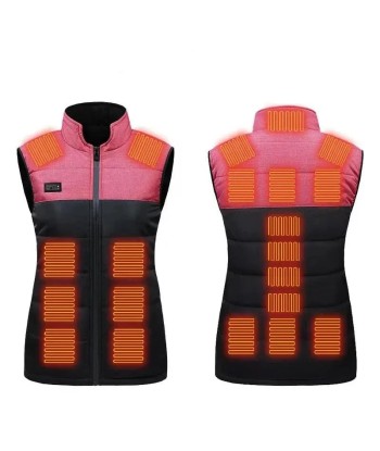 Gilet Chauffant Moto HOTGEAR™ - 21 Zones Paris Déstockage Promo