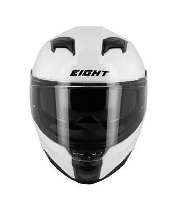 Casque moto Intégral - S442 VENGE R Blanc brillant des détails fins