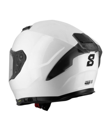 Casque moto Intégral - S442 VENGE R Blanc brillant des détails fins