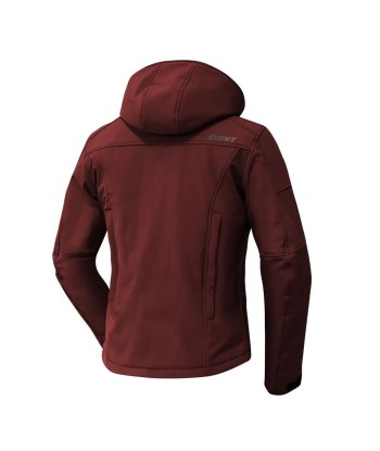 Blouson moto femme - Spring Rouge Bordeaux Voir les baskets