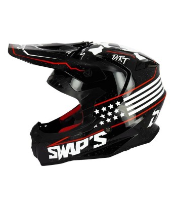 Casque moto cross - DEMON SWAPS S849 en stock