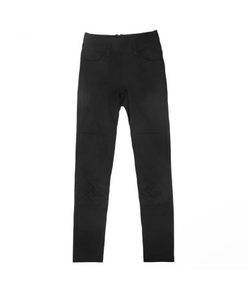 Pantalon Moto Femme Taille Haute rembourrage situé sous