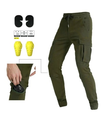 Pantalon cargo moto - Kaki | UrbanGear™ online