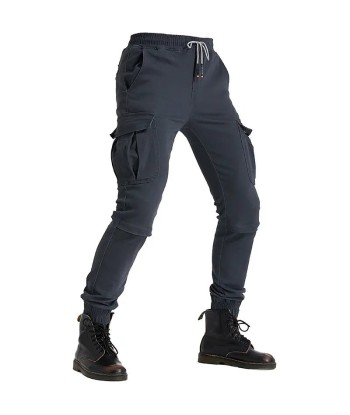 Pantalon cargo moto homme - Navy | UrbanGear™ paiement sécurisé