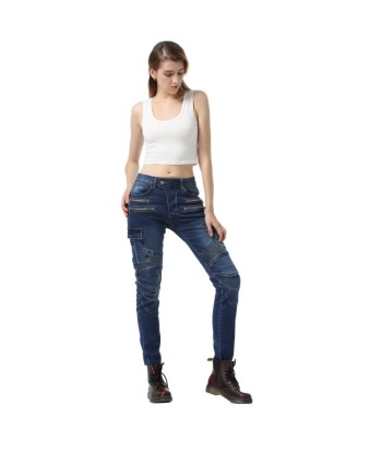 Pantalon jean moto femme - Bella Denim™ Bleu votre restaurant rapide dans 