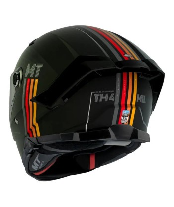 Casque moto integral | MT THUNDER 4 SV MIL A11 |  NOIR MAT la livraison gratuite