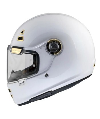 Casque moto vintage | MT JARAMA BLANC NACRE En savoir plus