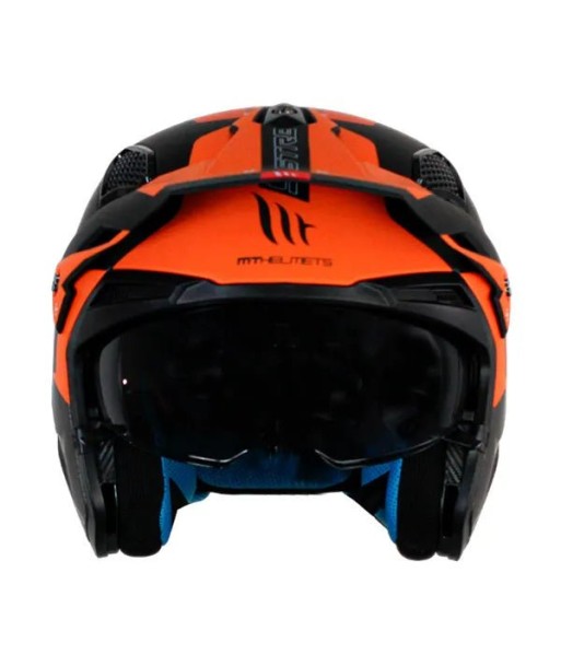 CASQUE TRIAL MT STREETFIGHTER Totem SV S TWIN la colonne vertébrale