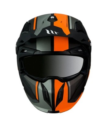 CASQUE TRIAL MT STREETFIGHTER Totem SV S TWIN la colonne vertébrale