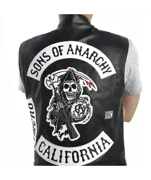 Ärmellose Jacke „Sons of Anarchy“. en ligne des produits 