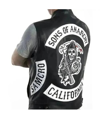 Ärmellose Jacke „Sons of Anarchy“. en ligne des produits 