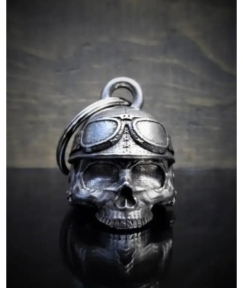 Einzigartige Motorradglocke "Skull Motorcycle Helmet" Pour